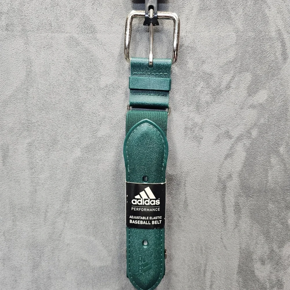 Adidas Performance Adult Adjustable Elastic Baseball Belt Dark Green MBA90FG